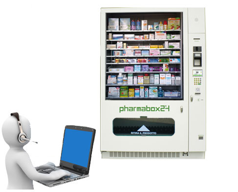 assistenza remota distributori automatici per farmacie